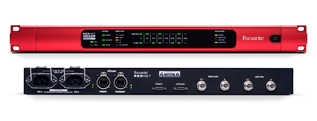 Focusrite - AMS-REDNET-HD32R