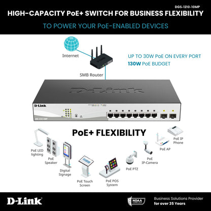 D-Link - DGS-1210-10MP