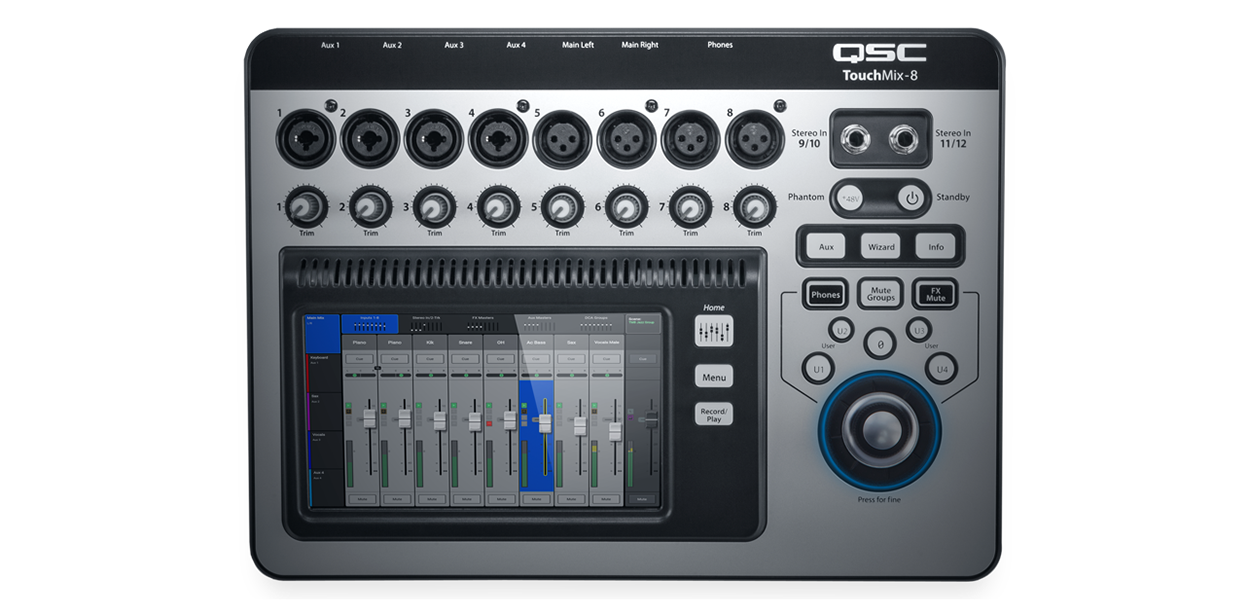 QSC - TOUCHMIX-8